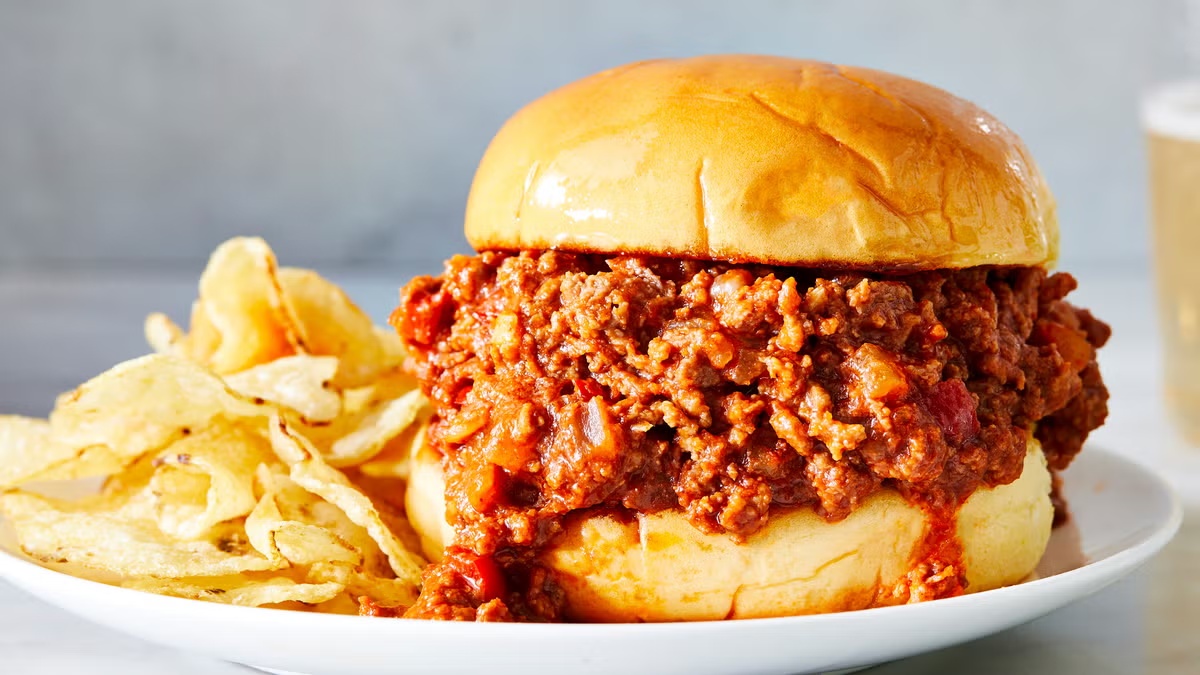 Sloppy Joe. Son perfectos para reuniones con amigos.
