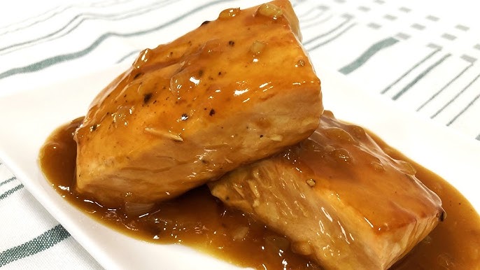 Salmón en salsa Tropical Sweet&Hot, te sentirás en un paraíso tropical con este platillo