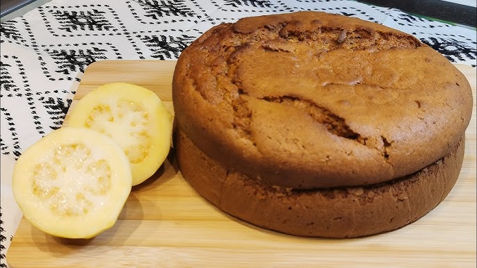 Panqué de guayaba rosa, con un buen café esto es un manjar