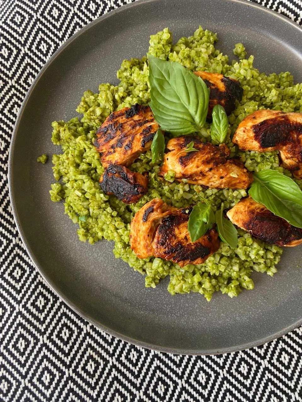 Risotto poblano. Tradición italiana con acento mexicano.